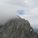 Vrh Montaža se je ves dan skrival v oblaku
