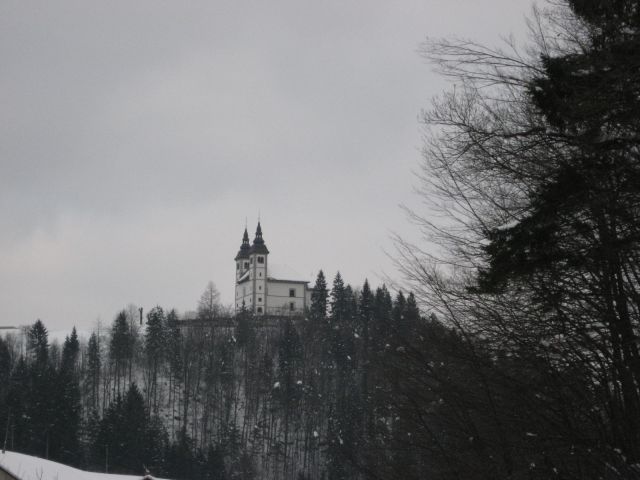 Markantna cerkev nad Logom - Sv. Volbenk