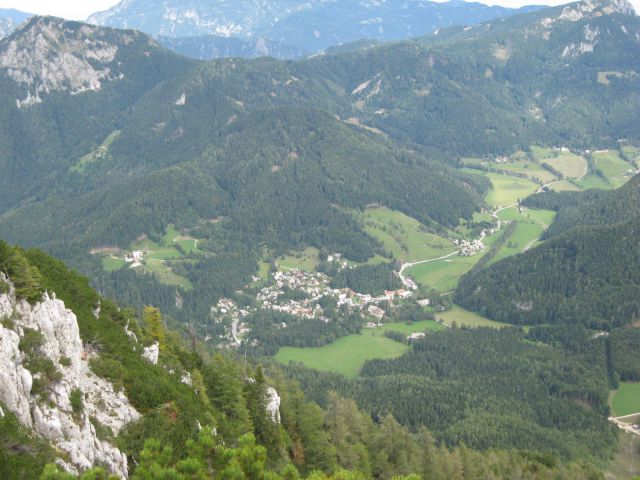 Pogled na zgornje jezersko