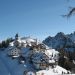 Zimski pogled na Višarje (Mt. Santo di Lussari)