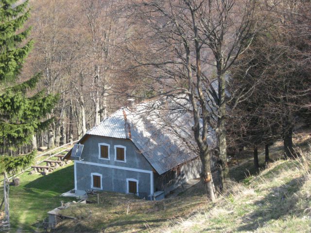 Pastirska koča na planini Otavnik