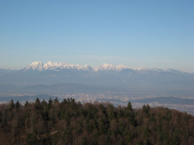 Ljubljana, nad njo KSA