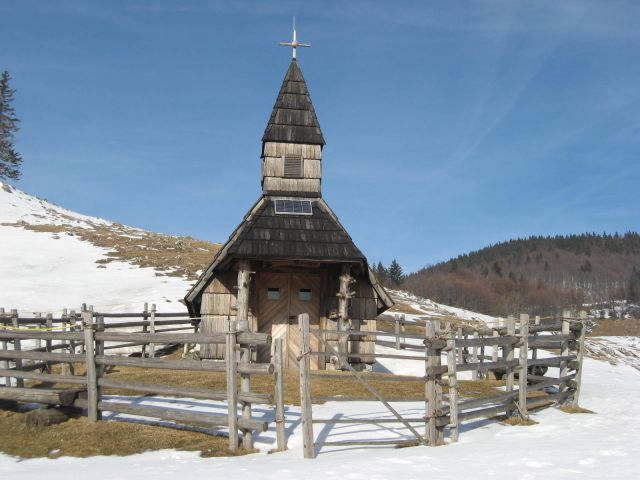 Kapela sv. antona na planini biba
