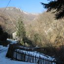 zapuščeni zaselek trebišća, nekoč vas mlinov