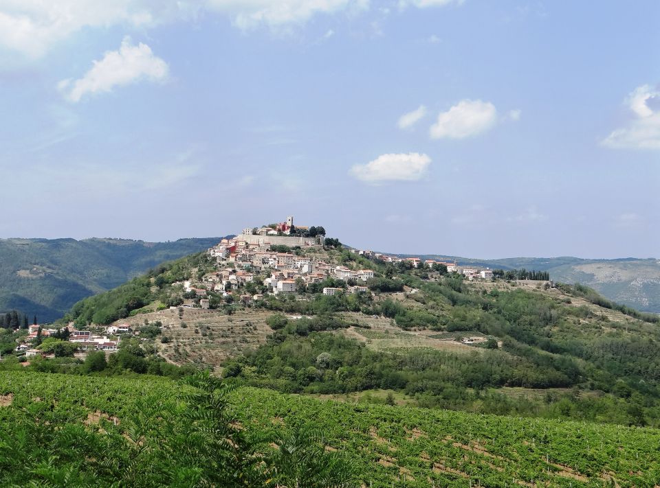 motovun, značilno istrsko mesto na hribu