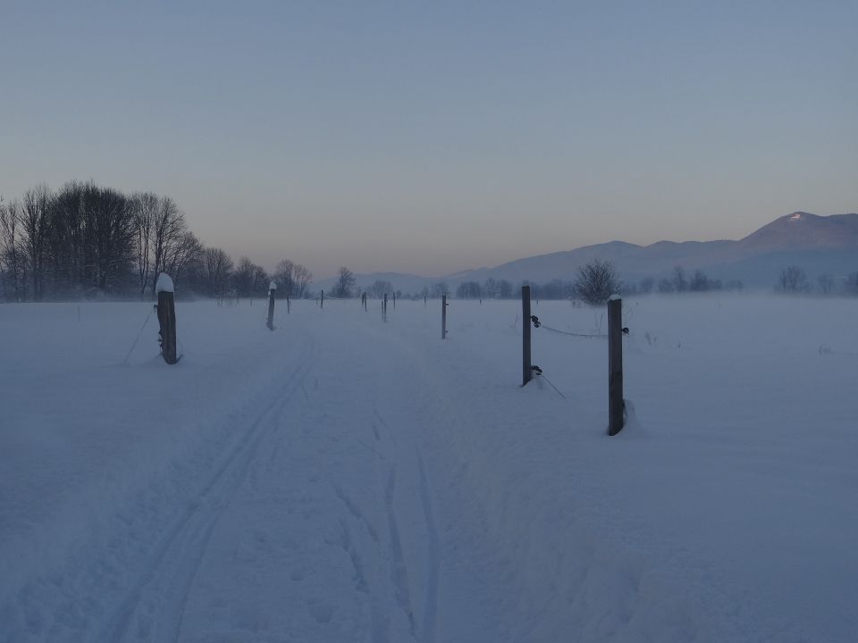 končno v smučini!