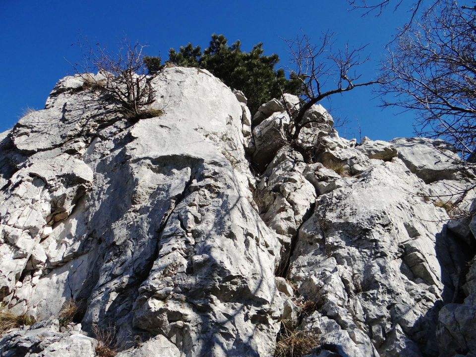 Nad dolino Glinščice–2.3.2013 - foto povečava