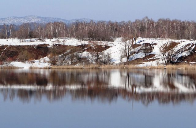 Kočevsko jezero-16.3.2013 - foto