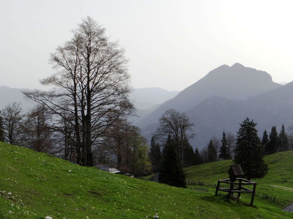 planina marjanine njive s pogledom na rogatec