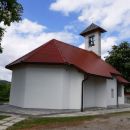 nova cerkev v moravi, zgrajena na stari lokaciji po vojni odstranjene cerkve