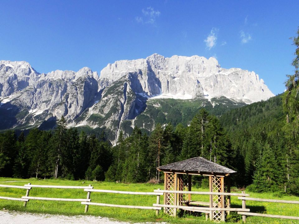 čudovito razgledna planina Zajzera, kjer se prične pot