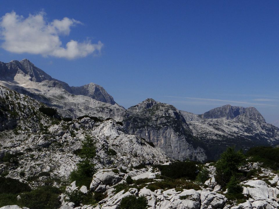 pogled nazaj: kanin, bela peč, žrd