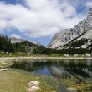 na tej strani jezera alge cvetijo... res škoda, jezero je žal lepo le od daleč...