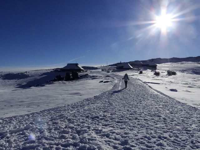 Mala planina proti soncu