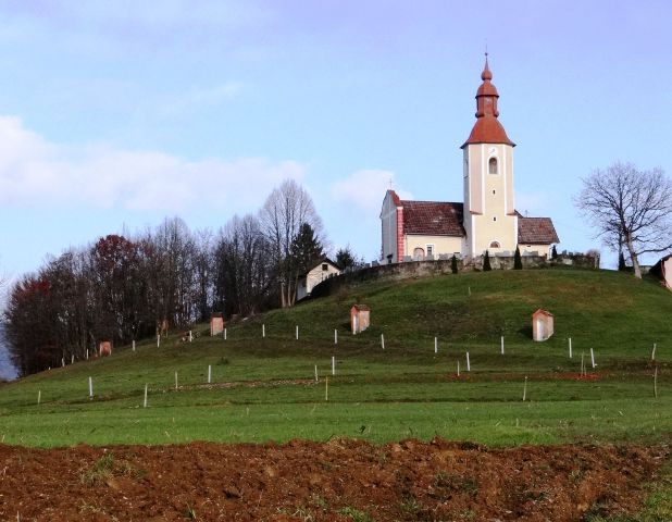 Cerkev sv. križa v gorenjih dolah