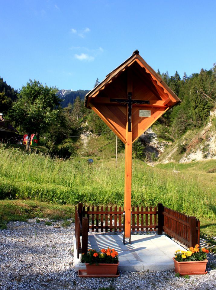 začetek romarske poti na višarje