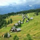 planina zajamniki, pogled z najvišje točke...