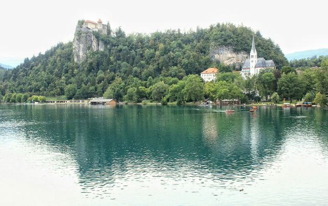 Blejsko jezero in grad