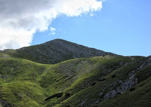 Jadralci nad rodico