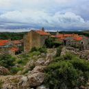 pogled na lubenice z najvišje točke nad naseljem
