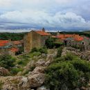 pogled na lubenice z najvišje točke nad naseljem