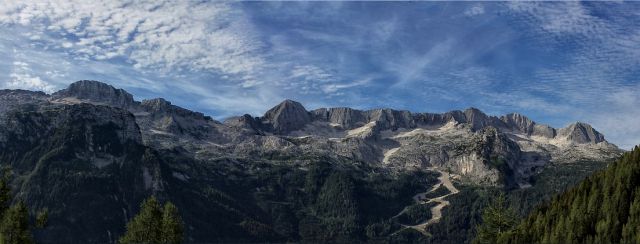 Panorama kaninskega pogorja