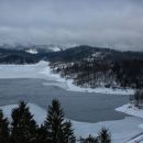 zamrznjeno lokvarsko jezero