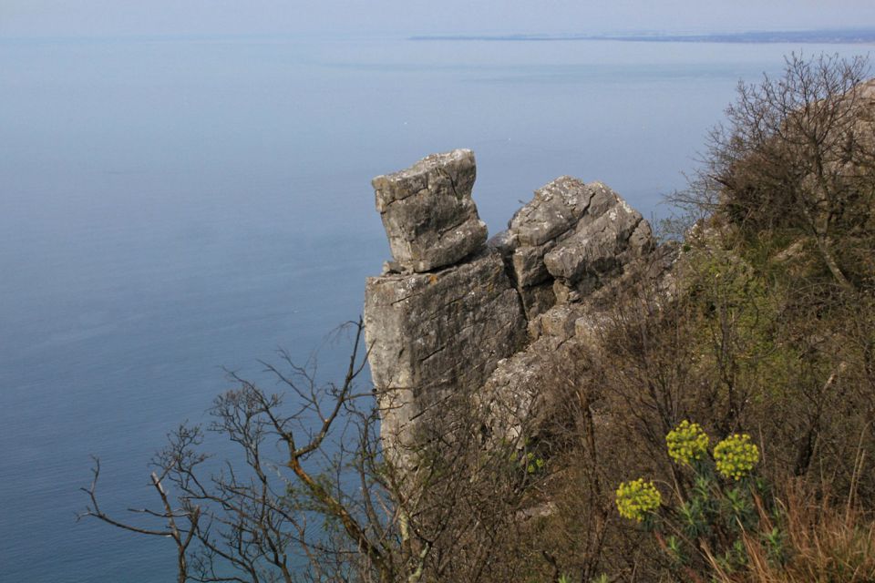 ... ob čudovitih razgledih z vrha sten, ki smo jih prej gledali od spodaj