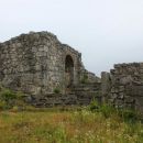 ruševine cerkve sv. valentina na grebenu sabotina...
