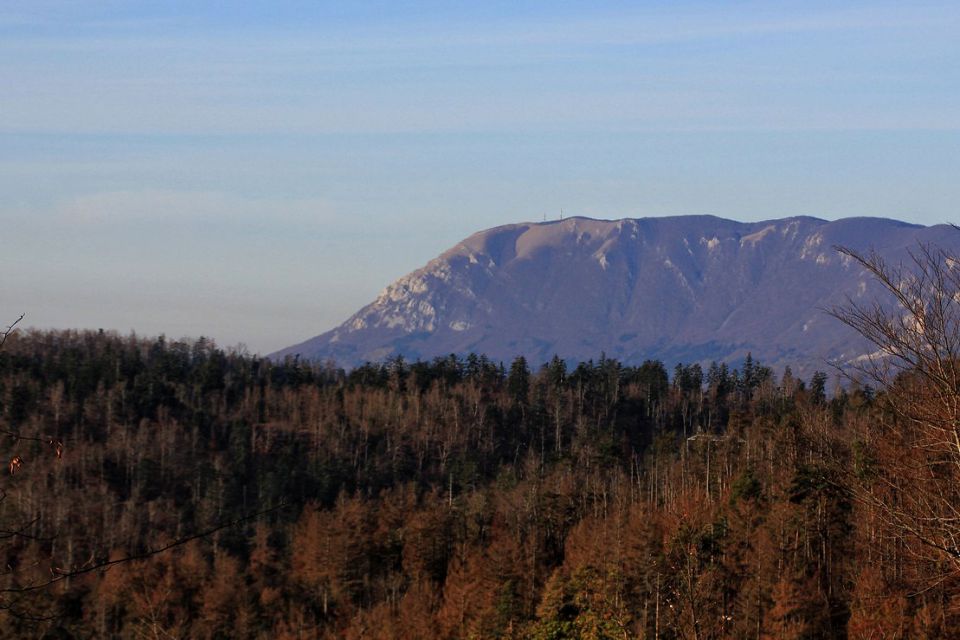 med potjo se odpre pogled na planoto nanosa