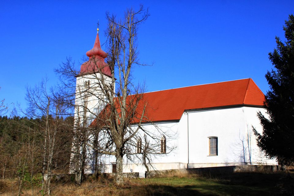 cerkev svete marije na planinski gori