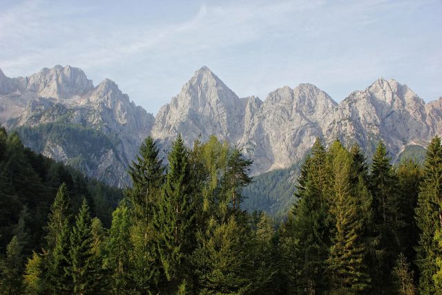 Vedno presenetljiv pogled na Špik in Gozd Martuljka