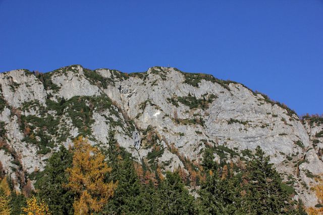 Vrh pristovškega storžiča se že vidi