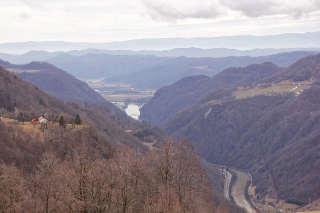 Pogled na savo pri radečah