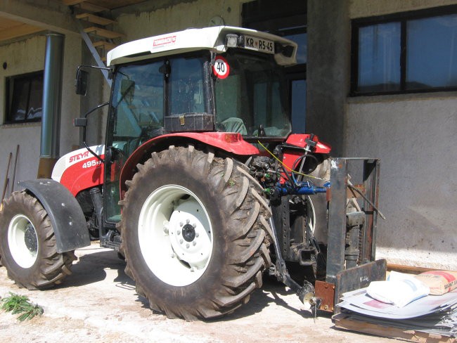 Traktorja Steyr kompakt in 8065 - foto povečava