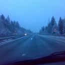 od zadaj neprej ;) 

na poti domov je bila cesta bela...